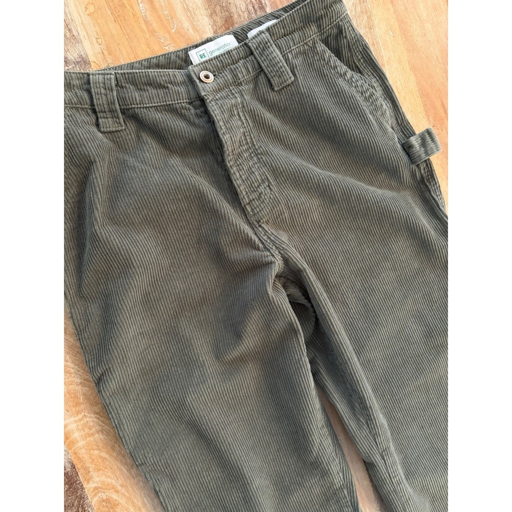 Celebrity Pink RE‎ generation Corduroy Carpenter Pants Olive Green Button Fly
7 - Picture 5 of 14